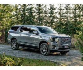 GMC YUKON XL DENALI 6.2 V8 426KM JAK NOWY BOGATA OPCJA 7OSOB FV BEZWYPADKOWY ROPCZYCE