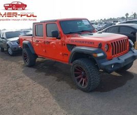 JEEP GLADIATOR 2020R., SPORT S, OD UBEZPIECZALNI 3.6 BENZYNA 285KM