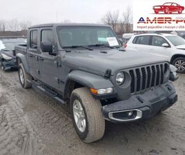 JEEP GLADIATOR 2021R., SPORT S, OD UBEZPIECZALNI 3.6 BENZYNA 285KM