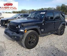 JEEP WRANGLER JEEP WRANGLER UNLIMITED SPORT S 4X4, OD UBEZPIECZALNI