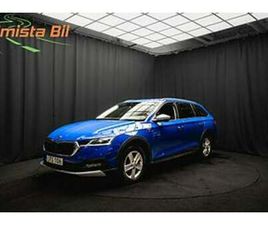 SKODA OCTAVIA SCOUT TDI 4X4 D-VÄRM DRAG COCKPIT KAMERA MATRIX MINNE