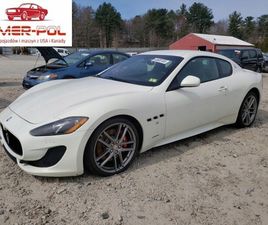 MASERATI GRANTURISMO S 2017 4.7L 4.7 BENZYNA 454KM