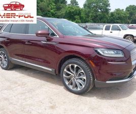 LINCOLN NAUTILUS LINCOLN NAUTILUS RESERVE 2022 2.0L 2.0 BENZYNA 250KM