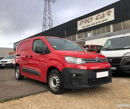 CITROËN BERLINGO DRIVER M 650 HDI 100 CV 3 PLACES TVA RECUPERABLE 1ERE MAIN ENTRETIEN COMPLET A JOUR