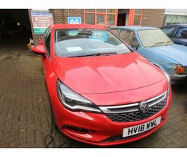 VAUXHALL ASTRA 2018 (18) 1.4T 16V 150 SRI 5DR AUTO