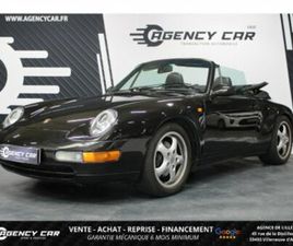 TYPE 993 CABRIOLET 3.6I 285CV CARRERA AUCUN FRAIS A PRÉVOIR!
