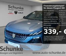 PEUGEOT 308 SW HYBRID 145 GT EL. PANODACH NAVI DIGITALES