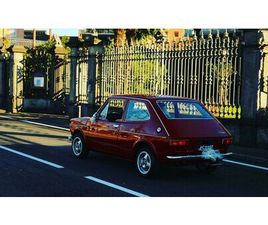 1976 FIAT 127 ROUGE MANUEL, 4 VITESSES CONDUITE À GAUCHE...