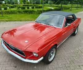 FORD MUSTANG HARDTOP FORD USA - MUSTANG V8 4-SPEED - 1967