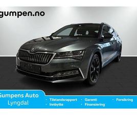 SKODA SUPERB SUP3FL STV STY PHEV TSI DSG RYGGEKAMERA,EL.BAKLUKE,ACC