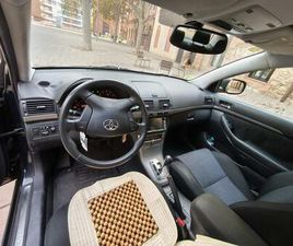 TOYOTA AVENSIS TOYOTA - AVENSIS