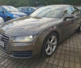 AUDI A7 SPORTBACK AUDI A7 SPORTBACK 3.0 V6 TDI DPF QUATTRO S-TRONIC M.O VÁSÁROLT-S.MENTES-SZ.KÖNYV:251.000 KM!BŐR.NAVI.XENON..ÜLÉSFŰTÉS.TEMPOMAT.!