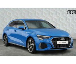 AUDI A3 2023 - S LINE 30 TFSI 110 PS 6-SPEED MANUAL 5-DOOR