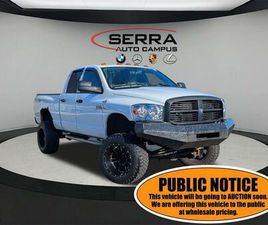 DODGE RAM 2500 USED 2008 DODGE RAM 2500 ST QUAD CAB