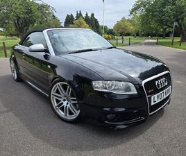 2007 (07) QUATTRO 2DR B7 CONVERTIBLE 6SPEED MANUAL 414 PS