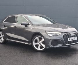 AUDI A3 2022 - 35 TFSI S LINE 5DR S TRONIC