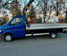 MERCEDES-BENZ MERCEDES SPRINTER 412 D MAXI MIT KRAN HIAB...