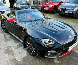 ABARTH 124 SPIDER 2018 ABARTH 124 1.4 MULTIAIR SPIDER