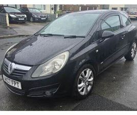 VAUXHALL CORSA VAUXHALL, CORSA, HATCHBACK, 2007, MANUAL, 1686 (CC), 3 DOORS