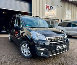 PEUGEOT PARTNER TEPEE 1.6 BLUEHDI 120CH SS BVM6 OUTDOOR - 1 ÈRE MAIN - CLIM BI-ZONE / CAMÉA / 5 PLACES / BLUETOOTH ...