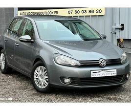 VOLKSWAGEN GOLF 6 / VI TRENDLINE / 1.6 TDI 105 CH BLUEMOTION / 1ERE MAIN / GPS / DISTRIBUTION FAITE