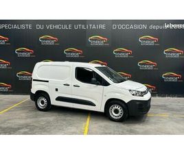 CITROEN BERLINGO BERLINGO 3 PLACES HDI 100 CH DRIVER (GPS/2 CAMERAS/SERRURES ANTIVOL/ETAGERE/ETC....) 71.561 KM 11.492 HT (13.790 TTC)