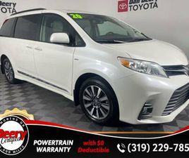 CERTIFIED 2020 TOYOTA SIENNA XLE PREMIUM BLIZZARD PEARL