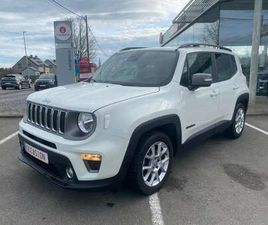 JEEP RENEGADE RENEGADE 1.3 T4 LIMITED DDCT CARPLAY GARANTIE