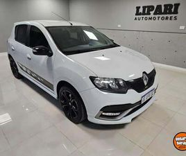 RENAULT SANDERO RENAULT SANDERO RS AÑO 2017, 100% ORIGINAL DE FABRICA, JAMAS MODIFICADO! EL MEJOR!