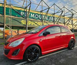 VAUXHALL CORSA LIMITED EDITION 1.2LTR RARE MAGMA RED 2011 (ONLY 72,995 MILES,FSH,IDEAL 1ST CAR)