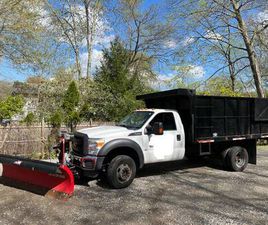 2012 FORD F-450 SUPER DUTY 4X4 WITH 9' WESTERN PLOW