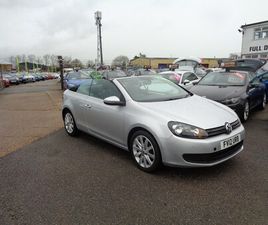 VOLKSWAGEN GOLF CABRIO 2012 (12) - 1.6 S TDI BLUEMOTION TECHNOLOGY CONVERTIBLE 2-DOOR