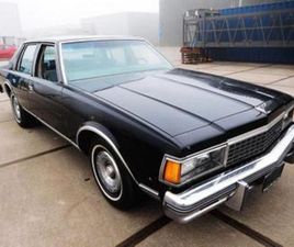 CHEVROLET CAPRICE CHEVROLET CAPRICE 1977 ZWART 6 CILLINDER — CHEVROLET — MARKTPLAATS