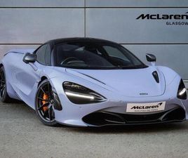 MC LAREN 720S 4.0T V8 PERFORMANCE SSG EURO 6 (START/STOP) 2DR