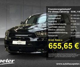 DODGE DURANGO SRT DODGE DURANGO SRT 6.4L HEMI V8 NAPPALEDER ROT