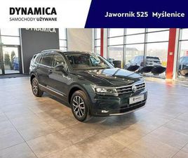 VOLKSWAGEN TIGUAN ALLSPACE VOLKSWAGEN TIGUAN ALLSPACE COMFORTLINE 2.0TDI 150KM M6 2018 R., SAL. PL, 7-MIO OSOBOWY, ... MYŚLENICE