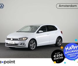 VOLKSWAGEN POLO 1.0 TSI HIGHLINE 95 PK | NAVIGATIE VIA APP | AUTOM. AIRCO | PARKEERSENSOREN | ADAPTIEVE CRUISE CONTROL |