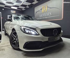 MERCEDES CLASSE C C 63 AMG MERCEDES CLASSE C63 AMG V8 BI-TURBO 476 CV BLANC NACRE PAS DE MALUS FRANÇAISE