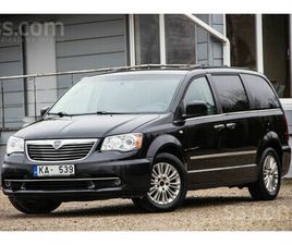 LANCIA VOYAGER, CENA 7 590 €. LANCIA VOYAGER STOW/N/GO 2.8 CRD-160 SPORTA AIZMUGURĒJIE SUPPORTS - SLUDINĀJUMI