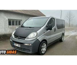 OPEL VIVARO 2006 M KELEIVINIS MIKROAUTOBUSAS | SKELBIMAS | 0138432536