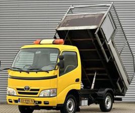 TOYOTA DYNA 100 3.0 D-4D OPENLAAD BAK KIPPER — BESTELAUTO'S — MARKTPLAATS
