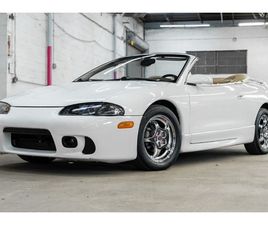 NO RESERVE: 1998 MITSUBISHI ECLIPSE GS-T SPYDER 5-SPEED