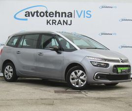 CITROEN C4 GRAND SPACETOURER CITROËN C4 GRAND SPACETOURER 130HP BVM6 +NAVIGACIJA +7 SED. +5 LET JAM, 2021 GOD.
