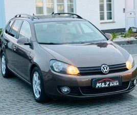 ② VW GOLF 6 VARIANT 1.6 TDI * NAVI * EXPORT * 2011 * EURO 5 * — VOLKSWAGEN — 2EMEMAIN