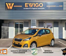 1.0 VTI 70 STYLE / MOTEUR A CHAINE DE DISTRIBUTION ENTRETIEN EXCLUSIF PEUGEOT 1ERE MAIN