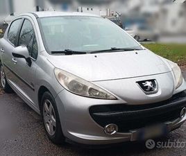 PEUGEOT 207 GAS GPL BENZINA 5P.PAGO METTA' PASSAG