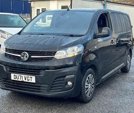 VAUXHALL VIVARO 1.5 TURBO D 2700 DYNAMIC PANEL VAN 6DR DIESEL MANUAL L1 H1 EURO 6 (START/STOP) (100 PS)