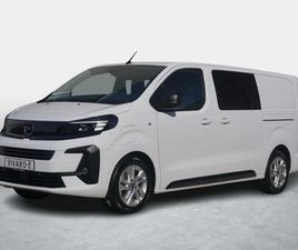OPEL VIVARO VIVARO-E ELECTRIC 75 KWH DUBBELE CABINE | 2X SCHUIFDEUR | T