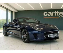 2017 JAGUAR F-TYPE 3.0 SUPERCHARGED V6 2DR AUTO CONVERTIBLE PETROL AUTOMATIC