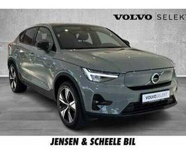 VOLVO C40 RECHARGE SINGLE MOTOR PLUS - RYGGEKAMERA, VARMEPUMPE 2023 GRØNN